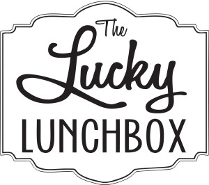 Lucky Lunchbox Black and White Vector copy