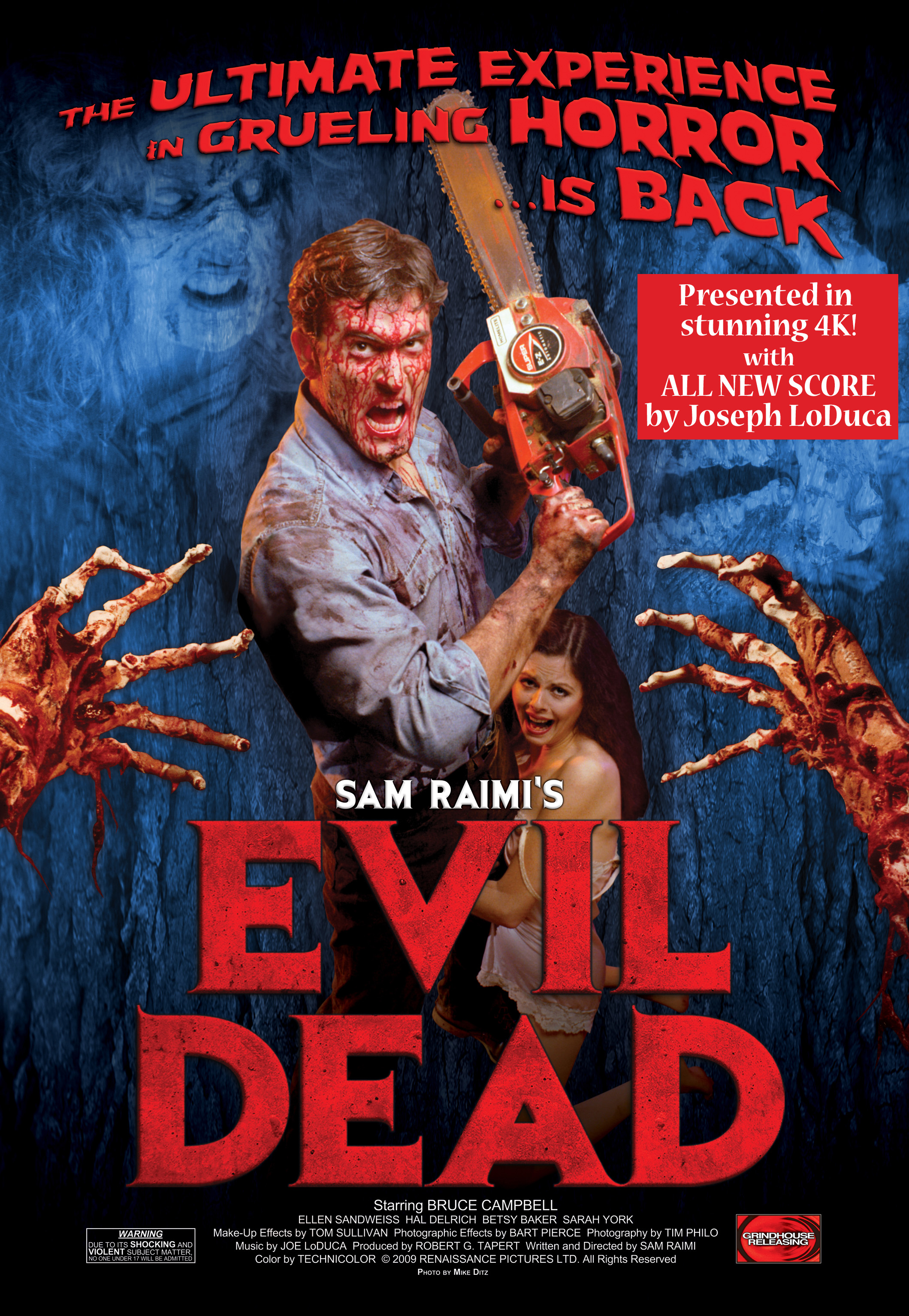 THE EVIL DEAD: 4K WITH EXCLUSIVE NEW 5.1 SURROUND SOUNDTRACK